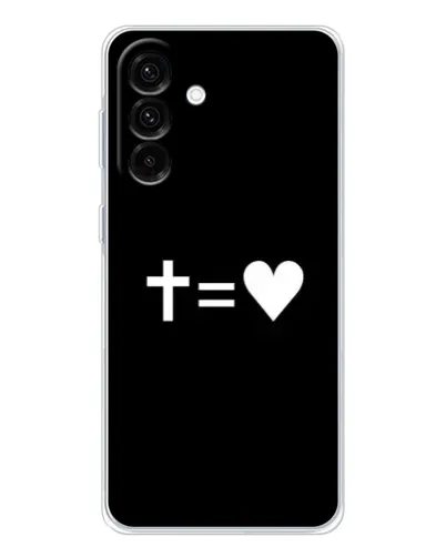 Чехол для Samsung Galaxy A17 с картинкой «Крест и Сердце» Чехол для Samsung Galaxy A17 с картинкой «Крест и Сердце»