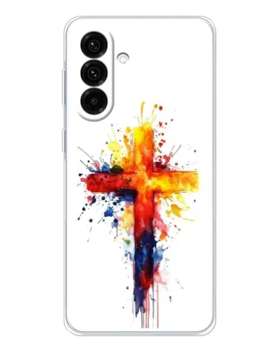 Чехол для Samsung Galaxy A17 с картинкой «Акварельный крест» Чехол для Samsung Galaxy A17 с картинкой «Акварельный крест»