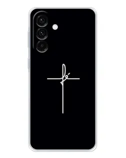 Чехол для Samsung Galaxy A17 с картинкой «Тонкий крест»