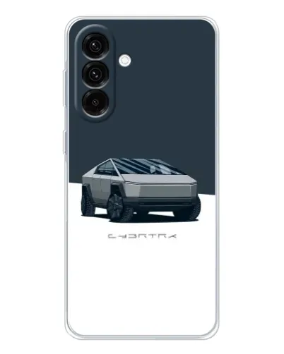 Чехол для Samsung Galaxy A17 с картинкой «Серебристый Cybertruck Tesla» Чехол для Samsung Galaxy A17 с картинкой «Серебристый Cybertruck Tesla»