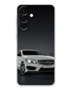 Чехол для Samsung Galaxy A17 с картинкой «Mercedes AMG GT Silver»