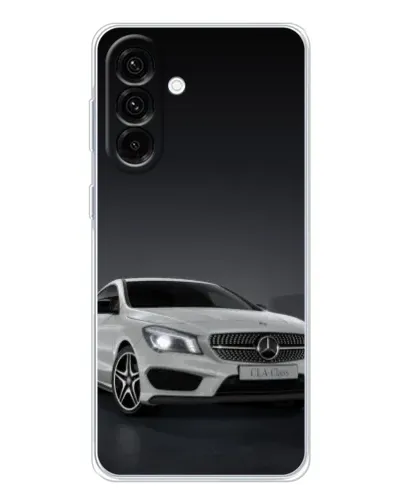 Чехол для Samsung Galaxy A17 с картинкой «Mercedes AMG GT Silver»