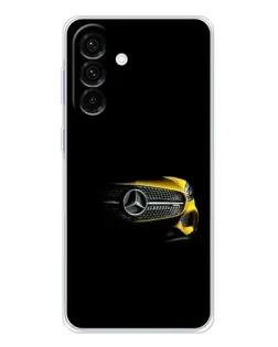 Чехол для Samsung Galaxy A17 с картинкой «Mercedes — ретро стиль»
