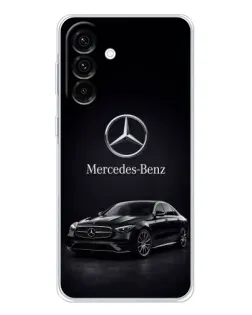 Чехол для Samsung Galaxy A17 с картинкой «Mercedes — решетка радиатора»