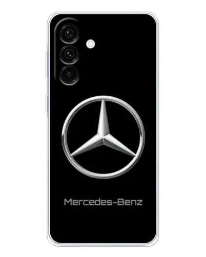 Чехол для Samsung Galaxy A17 с картинкой «Mercedes Silver Logo»
