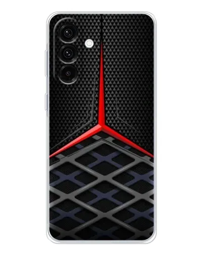 Чехол для Samsung Galaxy A17 с картинкой «Mercedes Carbon Grid»