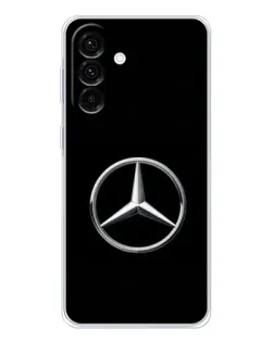 Чехол для Samsung Galaxy A17 с картинкой «Mercedes классический лого»
