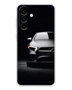 Чехол для Samsung Galaxy A17 с картинкой «Свет фар Mercedes»