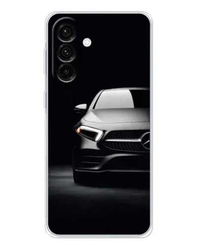 Чехол для Samsung Galaxy A17 с картинкой «Свет фар Mercedes»