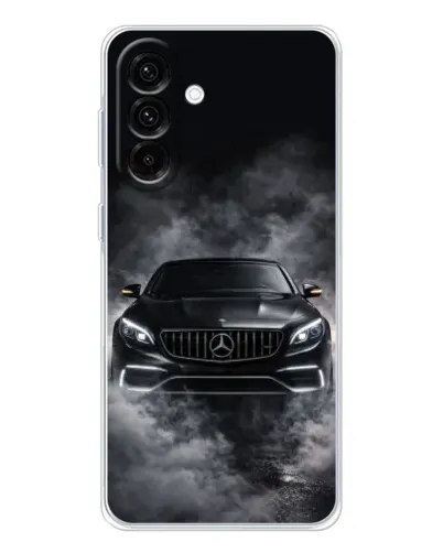 Чехол для Samsung Galaxy A17 с картинкой «Mercedes в дыму»