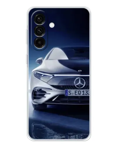 Чехол для Samsung Galaxy A17 с картинкой «Mercedes EQ — будущее»