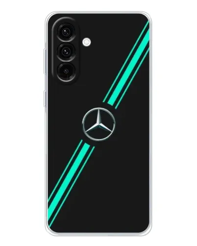 Чехол для Samsung Galaxy A17 с картинкой «Спортивные линии Mercedes» Чехол для Samsung Galaxy A17 с картинкой «Спортивные линии Mercedes»