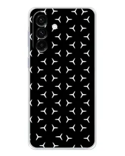 Чехол для Samsung Galaxy A17 с картинкой «Mercedes паттерн звезд»
