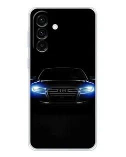 Чехол для Samsung Galaxy A17 с картинкой «Audi в неоне»