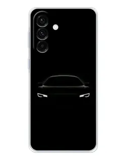 Чехол для Samsung Galaxy A17 с картинкой «Взгляд Audi в темноте»
