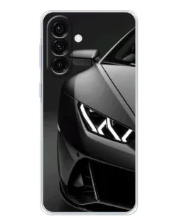 Чехол для Samsung Galaxy A17 с картинкой «Lamborghini фары детализация»