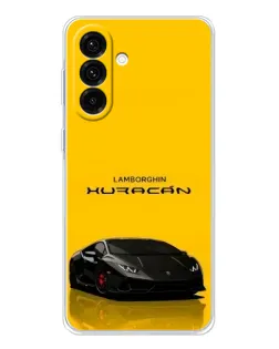 Чехол для Samsung Galaxy A17 с картинкой «Lamborghini Huracan черный»