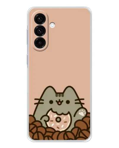 Чехол для Samsung Galaxy A17 с картинкой «Кофейный Пушин» Чехол для Samsung Galaxy A17 с картинкой «Кофейный Пушин»