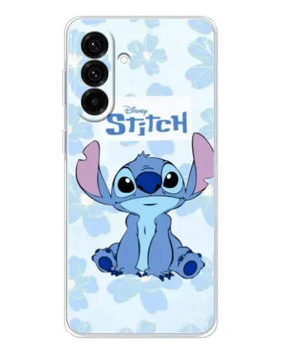 Чехол для Samsung Galaxy A17 с картинкой «Stitch среди цветов» Чехол для Samsung Galaxy A17 с картинкой «Stitch среди цветов»