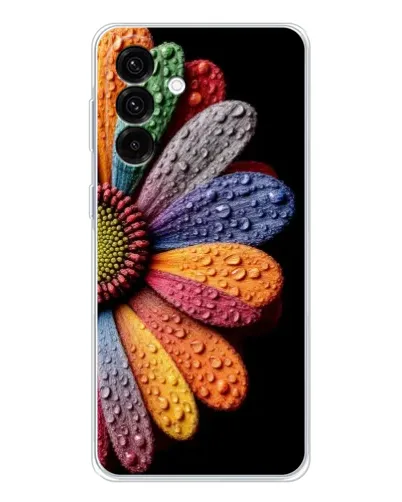 Чехол для Samsung Galaxy A17 с картинкой «Радужный цветок» Чехол для Samsung Galaxy A17 с картинкой «Радужный цветок»