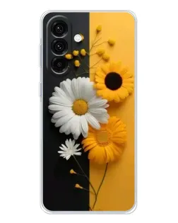 Чехол для Samsung Galaxy A17 с картинкой «Подсолнух и ромашка» Чехол для Samsung Galaxy A17 с картинкой «Подсолнух и ромашка»
