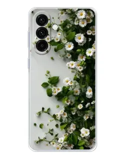 Чехол для Samsung Galaxy A17 с картинкой «Ветка мелких белых цветов» Чехол для Samsung Galaxy A17 с картинкой «Ветка мелких белых цветов»