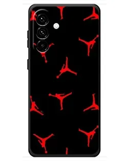 Чохол для Samsung Galaxy A18 4G з картинкою «Jordan Red Pattern» Чохол для Samsung Galaxy A18 4G з картинкою «Jordan Red Pattern»
