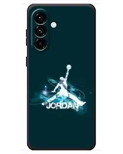 Чохол для Samsung Galaxy A18 4G з картинкою «Jordan Blue Fire» Чохол для Samsung Galaxy A18 4G з картинкою «Jordan Blue Fire»