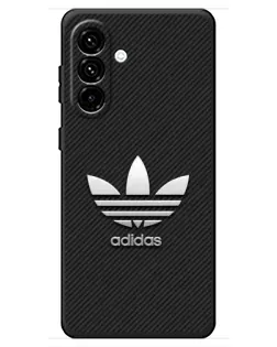 Чохол для Samsung Galaxy A18 4G з картинкою «Adidas Карбонова текстура»