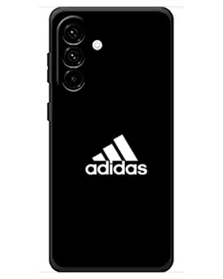Чохол для Samsung Galaxy A18 4G з картинкою «Чорна класика Adidas»