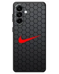 Чохол для Samsung Galaxy A18 4G з картинкою «Nike — карбонова сітка» Чохол для Samsung Galaxy A18 4G з картинкою «Nike — карбонова сітка»