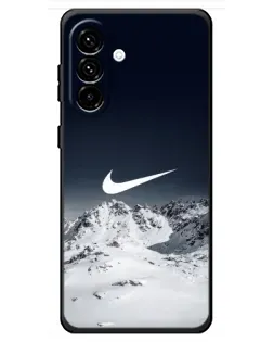 Чохол для Samsung Galaxy A18 4G з картинкою «Nike — зимові гори» Чохол для Samsung Galaxy A18 4G з картинкою «Nike — зимові гори»