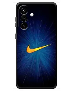 Чохол для Samsung Galaxy A18 4G з картинкою «Синій пульс Nike» Чохол для Samsung Galaxy A18 4G з картинкою «Синій пульс Nike»
