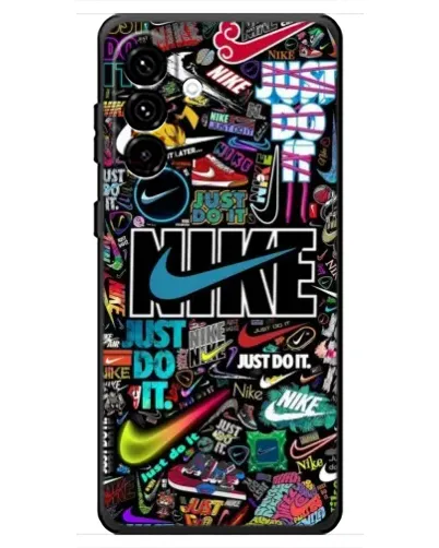 Чохол для Samsung Galaxy A18 4G з картинкою «Яскравий колаж Nike» Чохол для Samsung Galaxy A18 4G з картинкою «Яскравий колаж Nike»