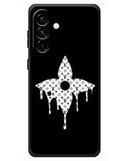 Чохол для Samsung Galaxy A18 4G з картинкою «Квіткова монограма»