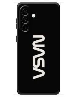 Чехол для Samsung Galaxy A18 4G с картинкой «NASA — вертикальный логотип» Чехол для Samsung Galaxy A18 4G с картинкой «NASA — вертикальный логотип»