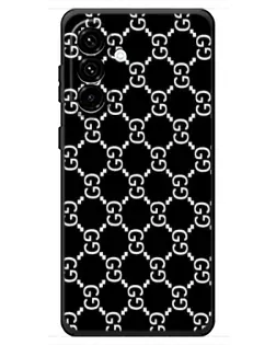Чохол для Samsung Galaxy A18 4G з картинкою «Gucci — сітчастий паттерн» Чохол для Samsung Galaxy A18 4G з картинкою «Gucci — сітчастий паттерн»