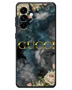 Чохол для Samsung Galaxy A18 4G з картинкою «Абстрактні квіти Gucci»