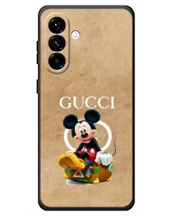 Чохол для Samsung Galaxy A18 4G з картинкою «Міккі Маус Gucci — крафт»