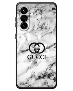 Чохол для Samsung Galaxy A18 4G з картинкою «Gucci — мармуровий шик»