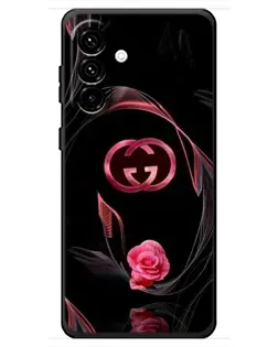 Чохол для Samsung Galaxy A18 4G з картинкою «Gucci — неонова троянда»