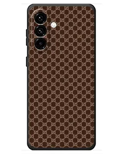 Чохол для Samsung Galaxy A18 4G з картинкою «Gucci — шоколадна сітка»