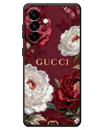 Чохол для Samsung Galaxy A18 4G з картинкою «Gucci — бордові троянди» Чохол для Samsung Galaxy A18 4G з картинкою «Gucci — бордові троянди»