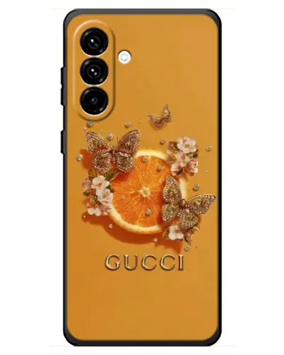 Чехол для Samsung Galaxy A18 4G с картинкой «Gucci — золотые бабочки» Чехол для Samsung Galaxy A18 4G с картинкой «Gucci — золотые бабочки»