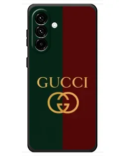 Чохол для Samsung Galaxy A18 4G з картинкою «Gucci — темно-зелений градієнт»
