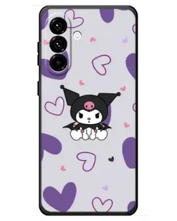 Чохол для Samsung Galaxy A18 4G з картинкою «Kuromi та лавандові серця» Чохол для Samsung Galaxy A18 4G з картинкою «Kuromi та лавандові серця»