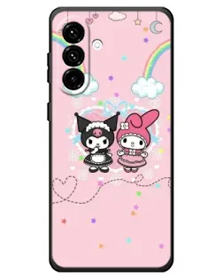 Чохол для Samsung Galaxy A18 4G з картинкою «My Melody та Kuromi» Чохол для Samsung Galaxy A18 4G з картинкою «My Melody та Kuromi»
