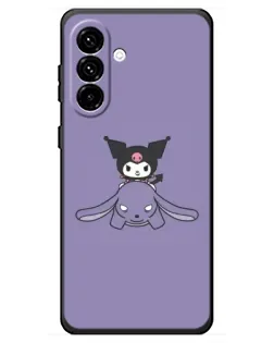 Чохол для Samsung Galaxy A18 4G з картинкою «Kuromi на ліловому фоні» Чохол для Samsung Galaxy A18 4G з картинкою «Kuromi на ліловому фоні»