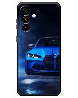 Чехол для Samsung Galaxy A18 4G с картинкой «Голубая BMW M4» Чехол для Samsung Galaxy A18 4G с картинкой «Голубая BMW M4»