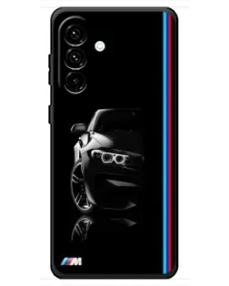 Чехол для Samsung Galaxy A18 4G с картинкой «Силуэт BMW в темноте» Чехол для Samsung Galaxy A18 4G с картинкой «Силуэт BMW в темноте»